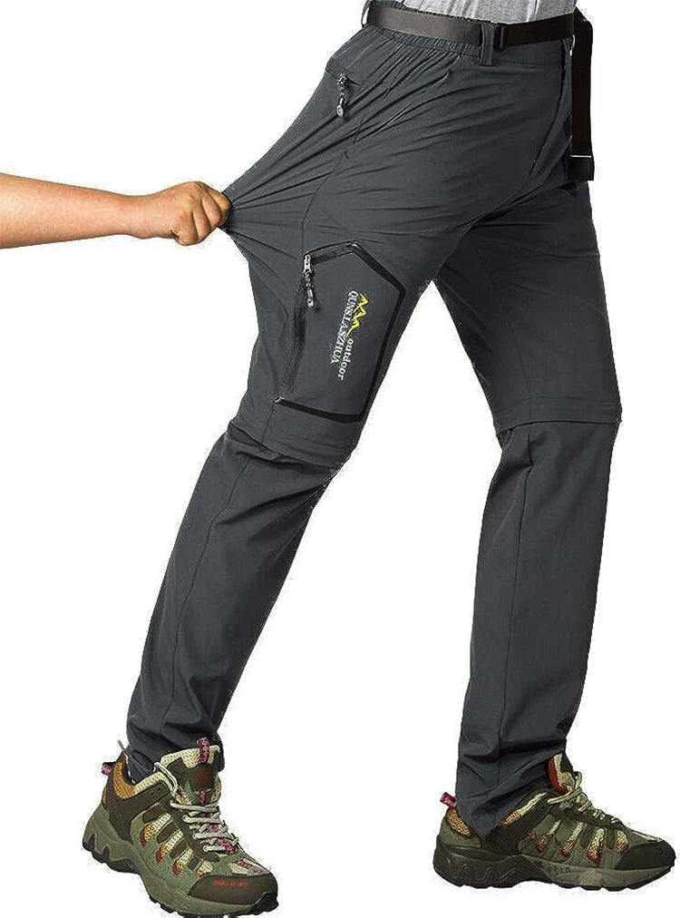 Pantalon cargo convertible à séchage rapide - Homme - Black Mountain