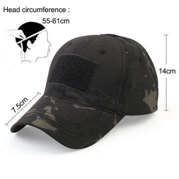 Casquette Camouflage Personnalisée Ajustable - Confort Solaire pour Homme et Femme