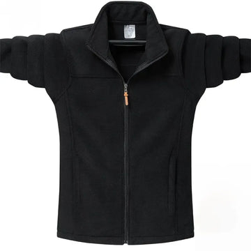 Veste Polaire Homme - Confort Doux, Résistante au Vent, Taille Plus 9XL