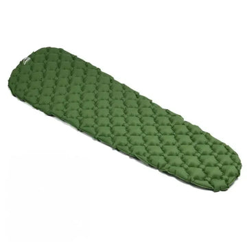 Matelas de Camping Ultra-Léger avec Sac de Gonflage – Imperméable, 190x58x5 cm, 460g, Format Compact 19x9 cm