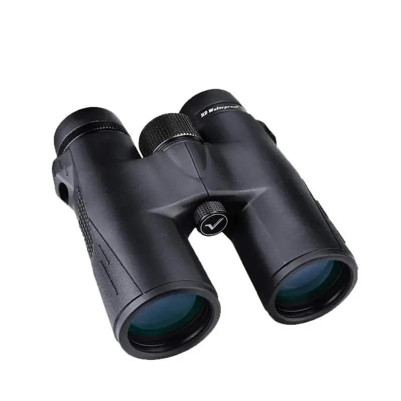 Jumelles de Randonnée Professionnelles 10x42 – Étanches, Portée 1000m, Oculaire 21mm, Corps Aluminium, 630g