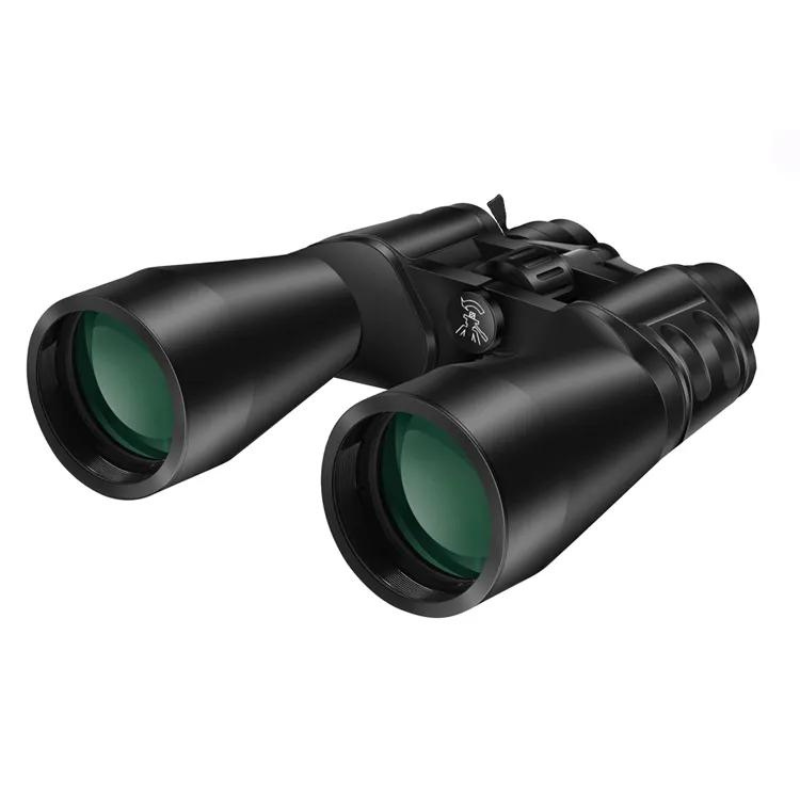 Jumelles de Randonnée Haute Qualité – Zoom 10x/60x, Portée 1000m, Oculaire 15mm, Revêtement Caoutchouc, 1,1 kg