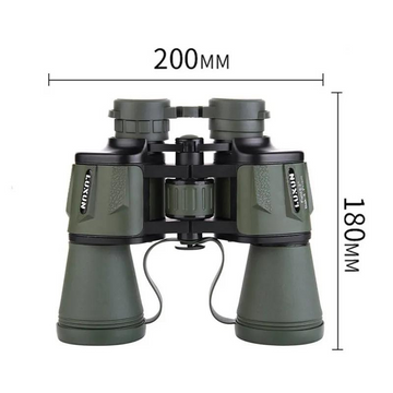 Jumelles de Randonnée Puissantes – Zoom 20x, Portée 1000m, Oculaire 24mm, Structure Plastique, 790g
