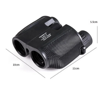Jumelles de Randonnée Compactes pour Montagne – Zoom 10x, Portée 1000m, Oculaire 15mm, Structure Aluminium, 255g