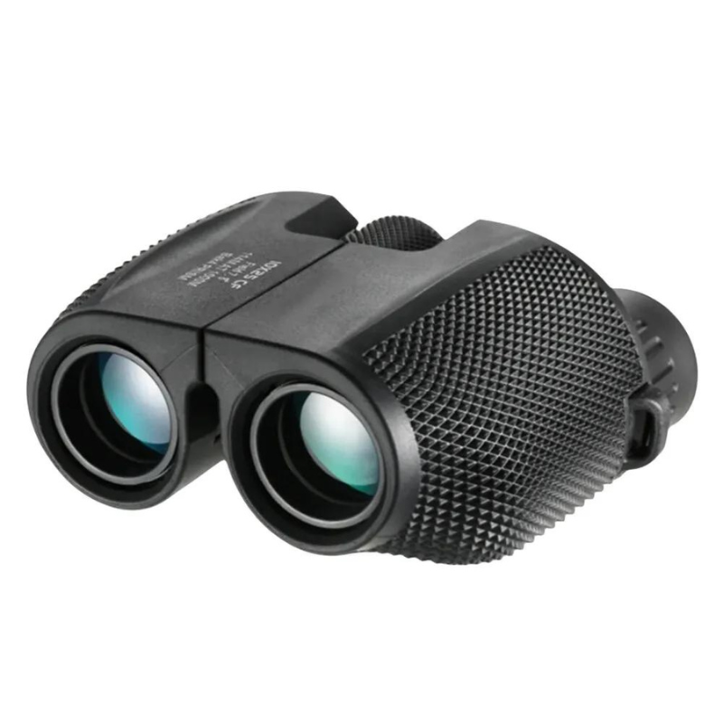 Jumelles de Randonnée Compactes pour Montagne – Zoom 10x, Portée 1000m, Oculaire 15mm, Structure Aluminium, 255g
