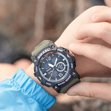 Montre de randonnée étanche 50 mètres avec altimètre et boussole – Légère et performante