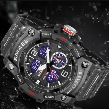 Montre de randonnée étanche 50 mètres avec altimètre et boussole – Légère et performante