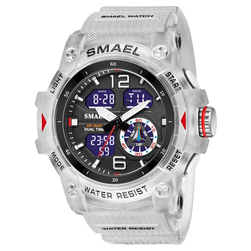 Montre de randonnée étanche 50 mètres avec altimètre et boussole – Légère et performante