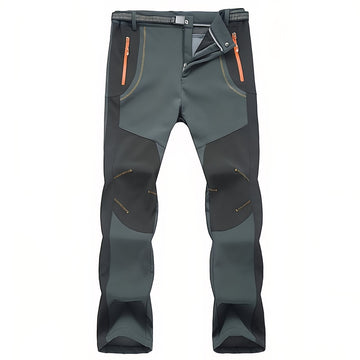 Pantalon Randonnée Homme Déperlant Avec Doublure Polaire Confort Optimal