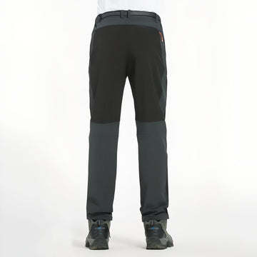 Pantalon Randonnée Homme Déperlant Avec Doublure Polaire Confort Optimal