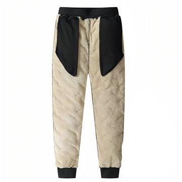 Pantalon de Randonnée Doublé pour Homme – Imperméable et Chaud