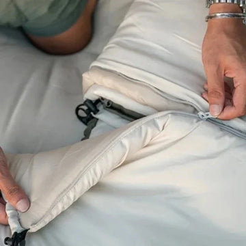 Sac de Couchage à Capuche pour Randonnée 3 Saisons – Coton, 225x75 cm, Confort 5°C à 15°C