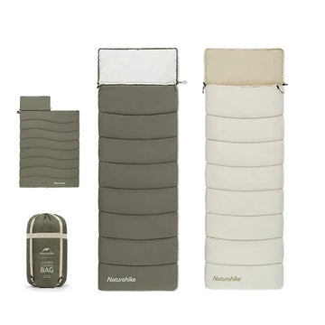 Sac de Couchage à Capuche pour Randonnée 3 Saisons – Coton, 225x75 cm, Confort 5°C à 15°C