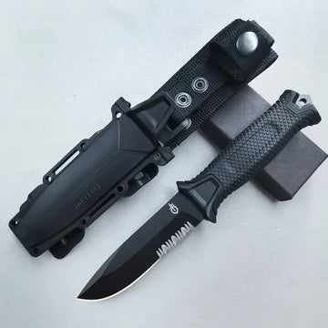 Variant image for Couteau de Survie Militaire en Acier Inoxydable – Lame de 9,8 cm avec Poignée Ergonomique-2