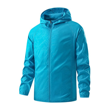 Veste Randonnée Imperméable Unisexe – Ultra Légère et Compacte, Protection Solaire UPF 40+