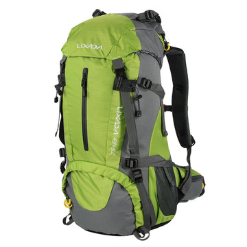 Sac À Dos De Randonnée Imperméable 50L Avec Housse De Pluie - Nylon Résistant