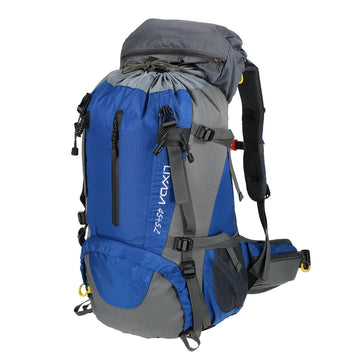 Sac À Dos De Randonnée Imperméable 50L Avec Housse De Pluie - Nylon Résistant