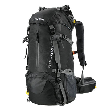 Sac À Dos De Randonnée Imperméable 50L Avec Housse De Pluie - Nylon Résistant