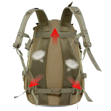 Sac à Dos Homme Tactique Molle Imperméable pour Camping et Randonnée