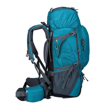 Sac à dos de voyage en nylon étanche 60L – 77 x 31 x 27 cm, idéal pour les aventures en plein air