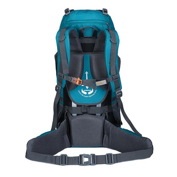 Sac à dos de voyage en nylon étanche 60L – 77 x 31 x 27 cm, idéal pour les aventures en plein air