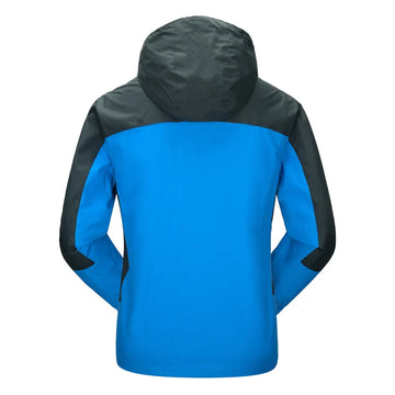 Veste Randonnée Homme Imperméable – Légère, Respirante et Coupe-Vent, Grande Taille