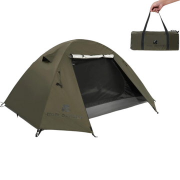Tente de Randonnée 2-3 Places Ultra-Légère et Imperméable – 220x190x120 cm, Montage Facile