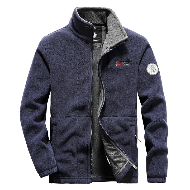 Veste Polaire Homme Douce et Durable pour Activités de Plein Air