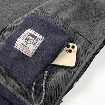 Veste Polaire Homme Douce et Durable pour Activités de Plein Air