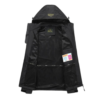 Veste Randonnée Imperméable Respirante Homme Taille L Automne Nylon