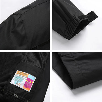 Veste Randonnée Imperméable Respirante Homme Taille L Automne Nylon