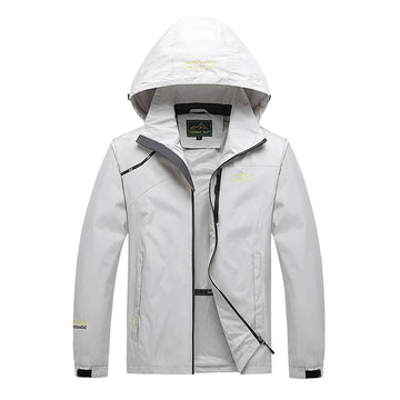 Veste Randonnée Imperméable Respirante Homme Taille L Automne Nylon