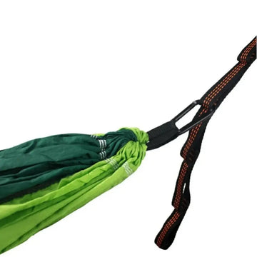 Hamac de Camping Ultra-Résistant 270x140 cm – Nylon 210T Haute Densité, Charge 300kg, Léger et Compact avec Sac de Rangement