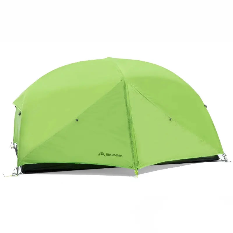 Tente de Randonnée 2 Places Ultra-Légère – 210x140x110 cm, Nylon 20D PU3000mm, Double Couche, Arceaux Aluminium, 2,4 kg