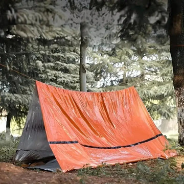 Sac de Couchage de Survie en Mylar Imperméable – 210x90 cm, Isolation Thermique 0°C à -10°C