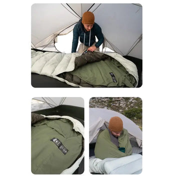 Sac de Couchage Été Ultra-Léger 128g – Nylon & Soie Respirant, 210x80 cm, Confort >15°C
