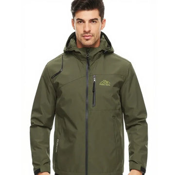 Veste Randonnée Imperméable Respirante Homme Taille L Automne Nylon