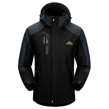 Veste Randonnée Homme Imperméable – Légère, Respirante et Coupe-Vent, Grande Taille