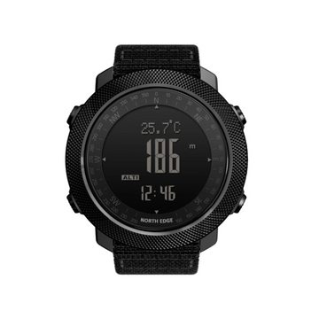 Montre de Sport Outdoor Multifonction – Altimètre, Baromètre, Thermomètre, Étanche 50M, Autonomie 360 Jours