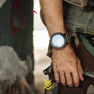 Montre de Sport Outdoor Multifonction – Altimètre, Baromètre, Thermomètre, Étanche 50M, Autonomie 360 Jours
