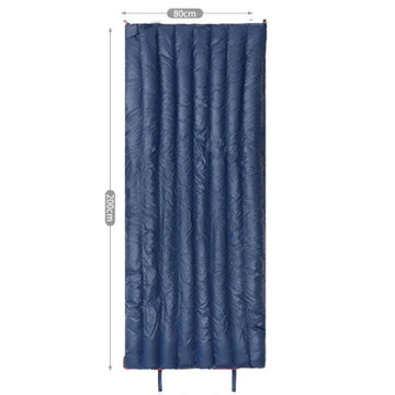 Sac de Couchage Ultra-Léger Imperméable 190x80 cm – Duvet de Canard, Température -2°C à 6°C, 980g