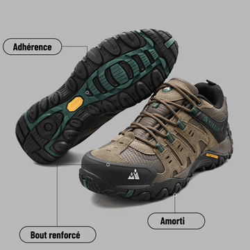 Chaussures Randonnée Homme Respirantes – Suède et Mesh, Confort Durable et Imperméabilité