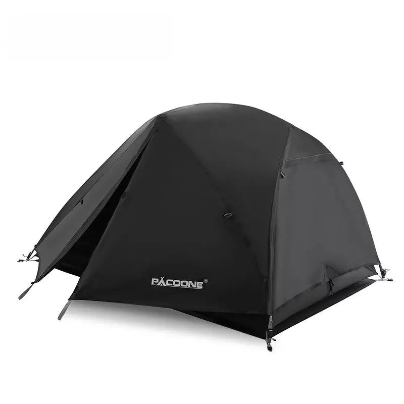 Tente de Trekking 2 Places Ultra-Légère – 201T Polyester, Étanche 3000 mm+, Double Couche, 4 Saisons, Arceaux en Aluminium
