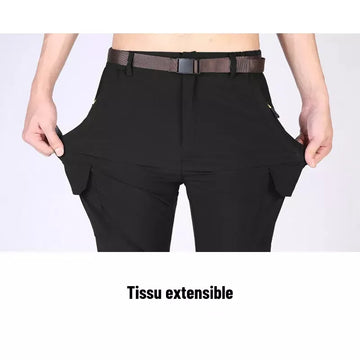 Pantalon De Randonnée Femme Convertible Léger À Sèche Rapide Protection UV