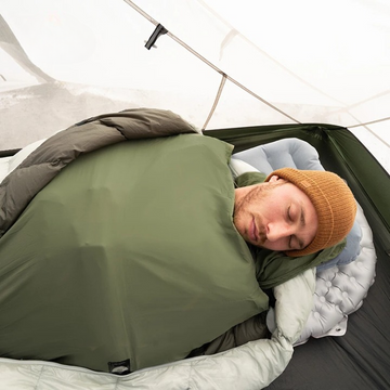 Sac de Couchage Été Ultra-Léger 128g – Nylon & Soie Respirant, 210x80 cm, Confort >15°C