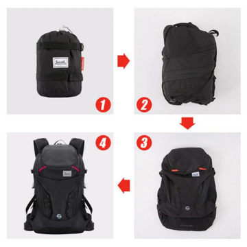 Sac à dos de randonnée femme 30L – Pliable, ultra-léger et imperméable