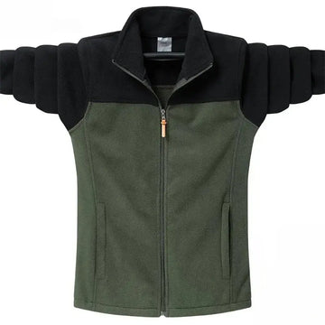 Veste Polaire Homme - Confort Doux, Résistante au Vent, Taille Plus 9XL